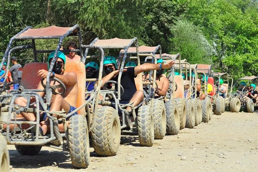 3 in 1 Whitewater Rafting, Buggy/Quad Ride and Zipline with Lunch – photo 1