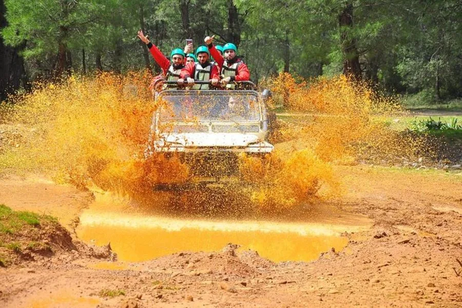 3 in 1 Whitewater Rafting, Buggy/Quad Ride and Zipline with Lunch – photo 2