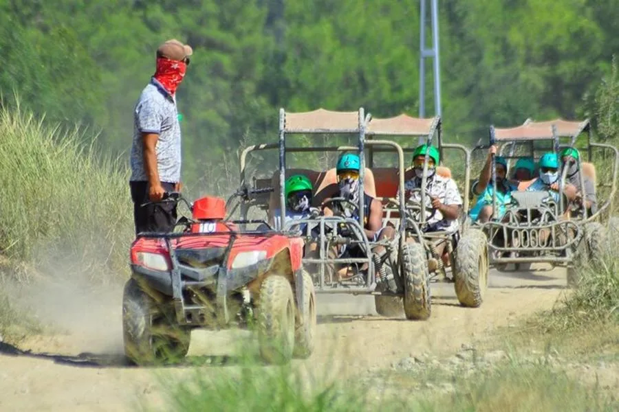 3 in 1 Whitewater Rafting, Buggy/Quad Ride and Zipline with Lunch – photo 4