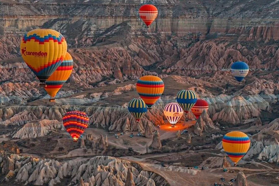 جولة المنطاد في كابادوكيا: رحلة شروق لمدة 50 إلى 75 دقيقة – الصورة 2