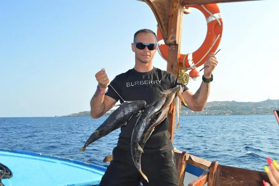 Makarounas Fishing Boat Trip with swimming stop and BBQ on board – photo 3