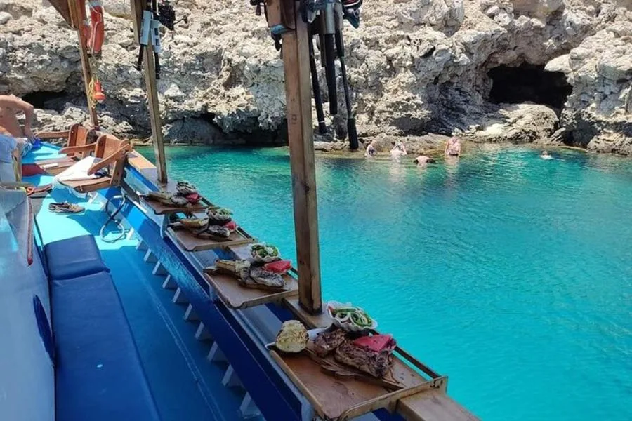 Makarounas Fishing Boat Trip with swimming stop and BBQ on board – photo 4