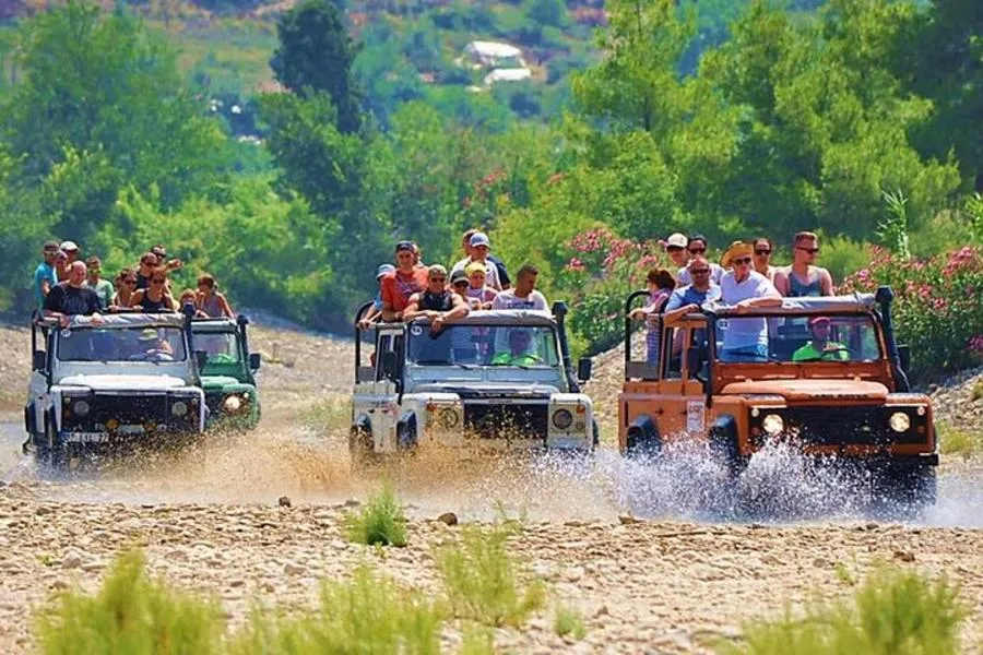 Alanya Jeep Safarisi, Dim Nehri Öğle Yemeği ve Dim Mağarası Ziyareti