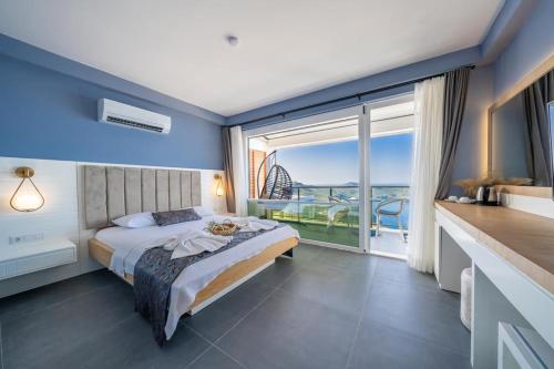 Deluxe Çift Kişilik Oda - Balkonlu, Deniz Manzaralı