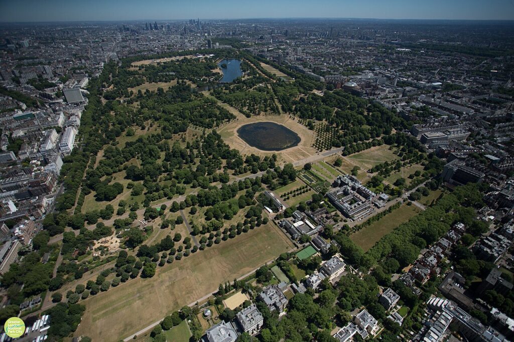 Havadan Londra Hyde Park