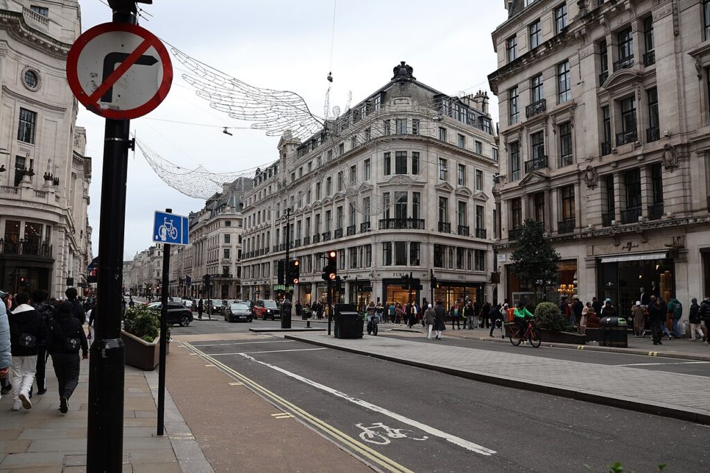 Londra'da Regent Street