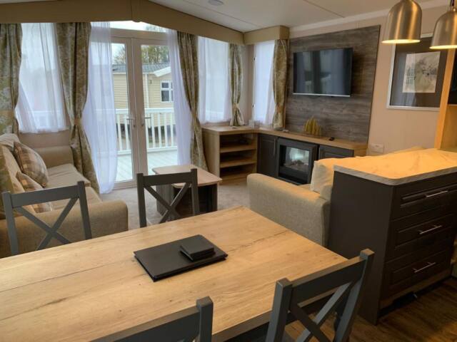 Blue Haven Marton Mere caravan