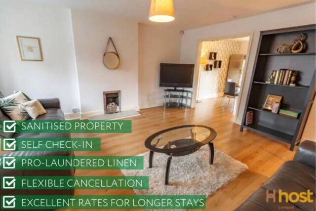 Host Liverpool – Rooms in a spacious CoLiving and CoWorking home with garden, and parking close to centre