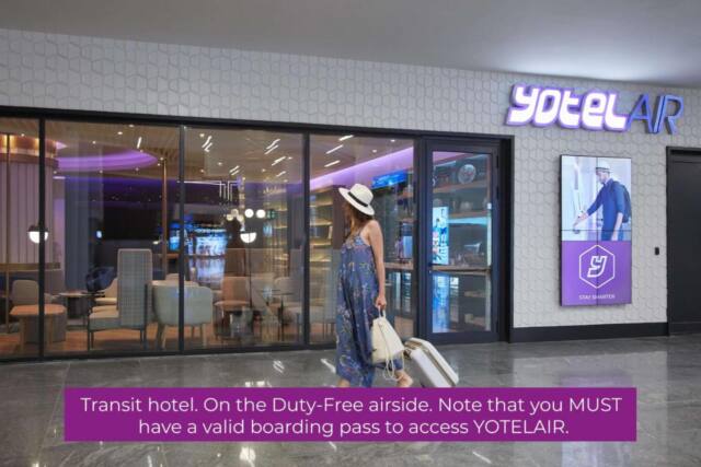 YOTELAIR Istanbul Airport, Duty free – International Transit area