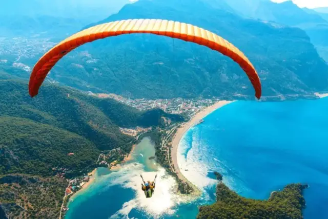 Tandem Paragliding Experience from Fethiye