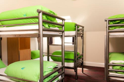 Bunk Bed in Female Dormitory Room with Shared Bathroom